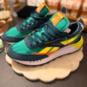 Reebok Pro Legacy BLue Green Orange Men's 9.5